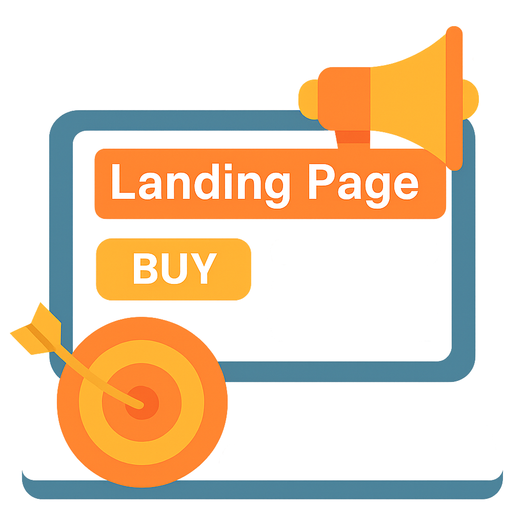 ícone landing